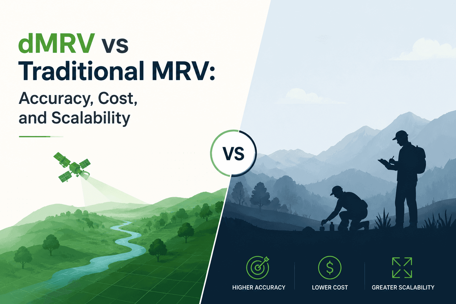 dMRV vs Traditional MRV: Accuracy, Cost, and Scalability